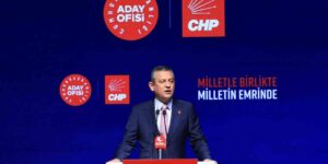 CHP Genel Başkanı Özel: “Bölgemiz bir ateş çemberine dönüşmüş durumda”