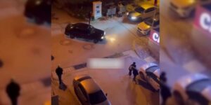 İki grubun sözlü tartışması kavgaya dönüştü