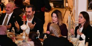 Kaplan çifti Kırıkkaleli ailelerle aynı sofrada iftar açtı