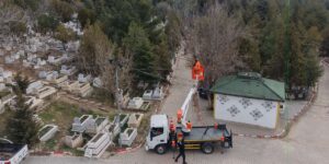 Mezarlıklarda Ramazan Bayramı hazırlıkları başladı