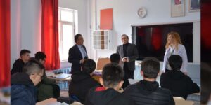 Müdür Güney okula yeni spor salonu müjdesi verdi