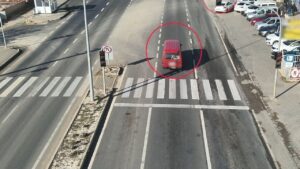 Dron destekli kırmızı ışık denetimi: 26 saniyede 7 ihlal