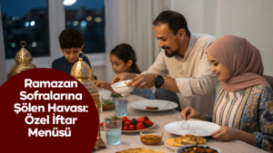 Ramazan Sofralarına Şölen Havası: Özel İftar Menüsü