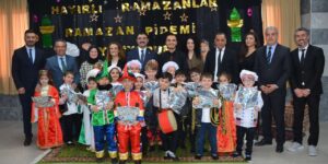 Genel Müdür İşleyen, çocuklarla birlikte pide yaptı