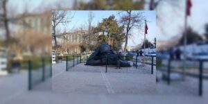Kırıkkale’nin simgesine demir bariyer