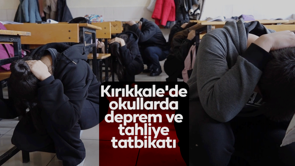 kirikkale’de-okullarda-deprem-ve-tahliye-tatbikati