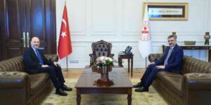 Süleyman Soylu’dan İçişleri Bakanı Çiftçi’ye “hayırlı olsun” ziyareti