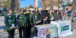 Öğrencilerden Yeşilay Haftası’nda farkındalık
