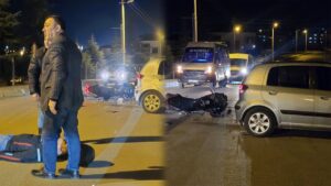 Bahşılı’da Motosiklet Kazası: 1 Ağır Yaralı