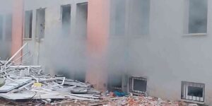 Kırıkkale’de eski kamu binasında yangın