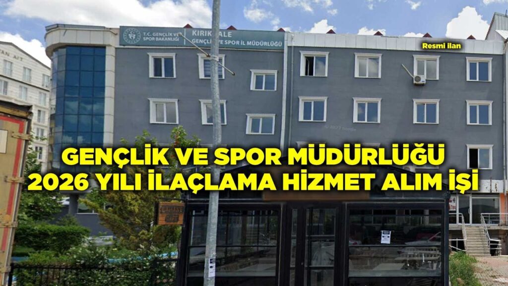 genclik-ve-spor-mudurlugu-2026-yili-ilaclama-hizmet-alim-isi
