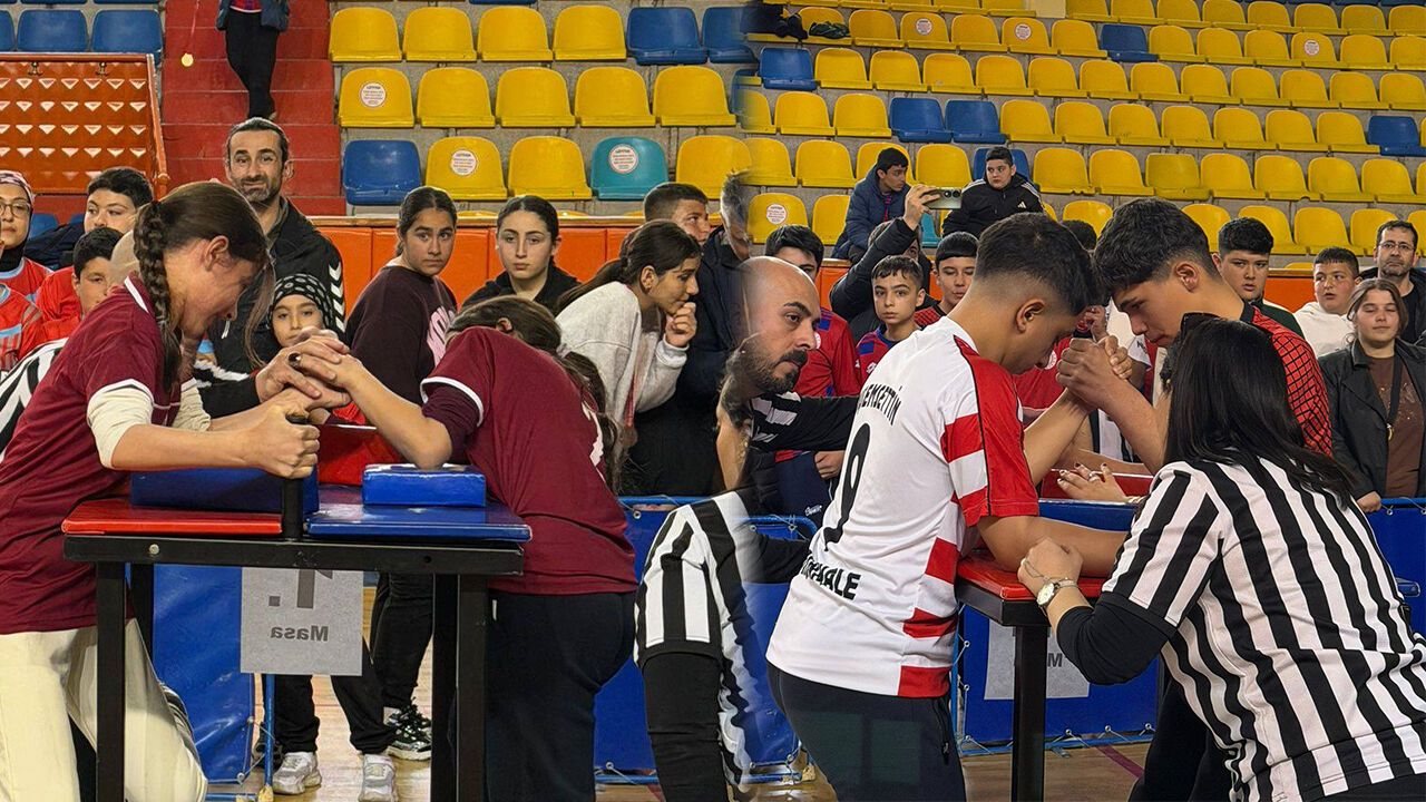 genc-sporcular-bilek-guresinde-yaristi