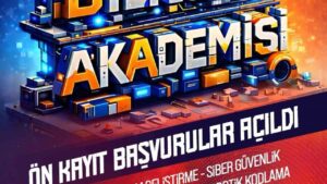 Bilişim Akademisi’nde yeni dönem ön kayıtları başladı