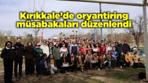 Kırıkkale’de oryantiring müsabakaları düzenlendi