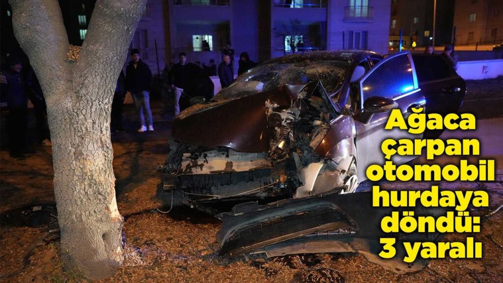 agaca-carpan-otomobil-hurdaya-dondu:-3-yarali