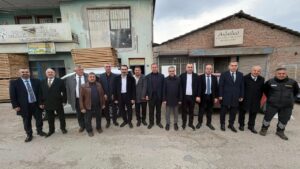 Kırıkkale’de Oto Esnafına Destek Ziyareti