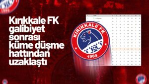Kırıkkale FK, Diyarbekirspor galibiyeti sonrası küme düşme hattından uzaklaştı