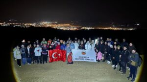 Bozkır Dağcılık’tan Kadınlar Günü’ne Anlamlı Yürüyüş