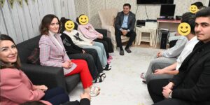 Vali Sarıibrahim sevgi çocuklarıyla bir araya geldi