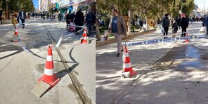 Kırıkkale’nin tarihi parkında hummalı çalışma