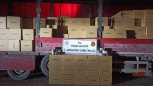 8 milyon 800 bin kaçak sigara ele geçirildi