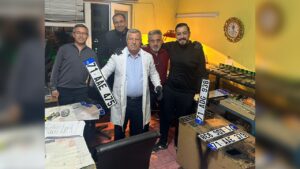 Plaka Basımı İçin Sabaha Kadar Çalıştılar
