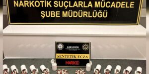 Kırşehir’de polis 660 adet sentetik hap ele geçirdi