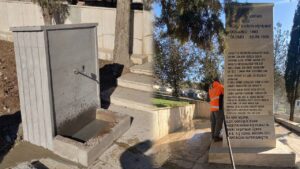 Bayram Öncesi Anıtmezara Vefa Dokunuşu