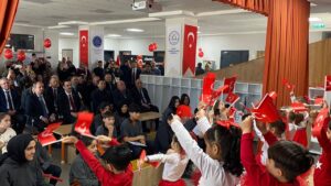 Balışeyh’te Duygu Dolu İstiklal Marşı Programı