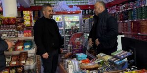 Hacılar Belediye Başkanı Erdoğan sahada: Vatandaşın taleplerini dinledi