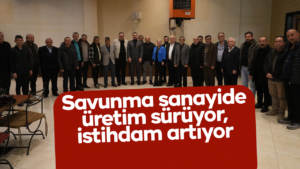 Savunma sanayide üretim sürüyor, istihdam artıyor: Bin 200 kişi bu tesisten geçimini sağlıyor
