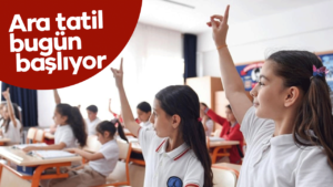 İkinci Dönem Ara Tatili Bugün Başlıyor: 18 Milyon Öğrenci 9 Günlük Molaya Çıktı
