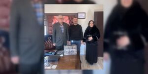 Sağlık kahramanlarına Belediyede anlamlı kutlama
