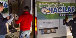 O beldede her Mahalleye her haneye koli koli erzak gidiyor