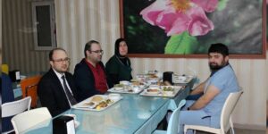 Hastane koridorlarında Ramazan huzuru