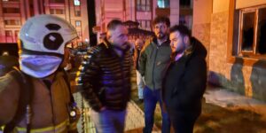 Sinerji’den evi yanan aileye yardım eli