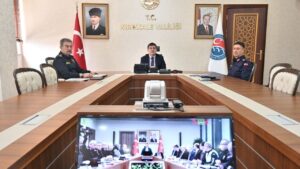 Vali Sarıibrahim Bayram Tedbirleri Toplantısına Katıldı