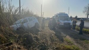Kırıkkale’den Çıkan Otomobil Tarlaya Uçtu