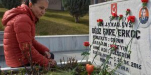 Şehit eşinden duygulandıran sözler: “Burası benim damsız evim”