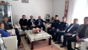 Keskin’de Şehit Ailesi ve Gazi Ziyareti