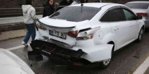 Kırıkkale’de zincirleme kaza: 3 yaralı