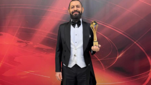 Akif Manaf’a “Cine1 Barış Ödülü” Verildi