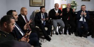 Şehit Semih Yılmaz’ın ailesine duygusal ziyaret