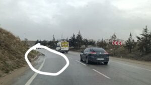 İhtisas Kavşağı Sonrası Tehlike