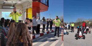 Kırıkkale’de geleceğin trafik dedektifleri sahaya indi!
