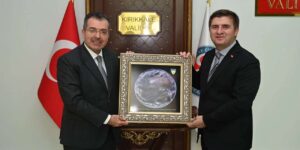 Devletin zirvesi valilikte buluştu! Meteoroloji Genel Müdürü Kırıkkale’de!