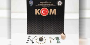 Kırşehir’de tarihi eser operasyonu: 38 parça eser ele geçirildi