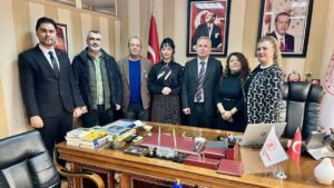 Sanat ve Edebiyat Dünyasından Kültür Müdürlüğüne Ziyaret