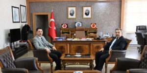 Kırıkkale İl Emniyet Müdürü Mustafa Işık’tan Kaymakam Cingirt’e ziyaret