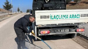Yahşihan’da Larva ile Mücadele Çalışmaları Sürüyor